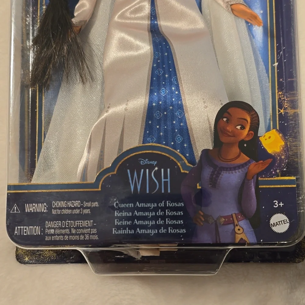 Queen Amaya‎ of Rosas Doll from Disney Mobie Wish NWT